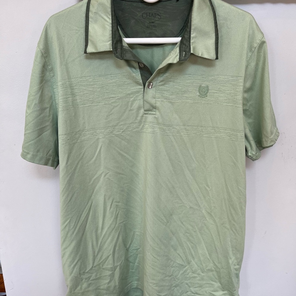 Chaps men’s green polo sz XL
